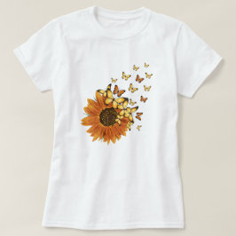 Vintage Gelbblütenblume T-Shirt