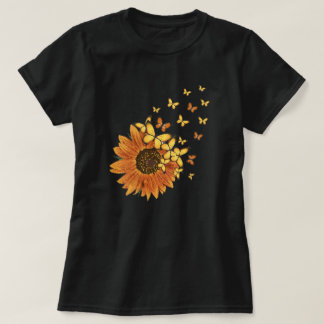 Vintage Gelbblütenblume T-Shirt