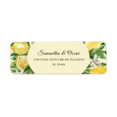 Vintage gelbe Lemons (Vorne)