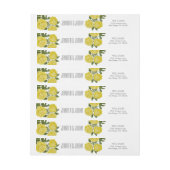 Vintage gelbe Rosen (Bogen)