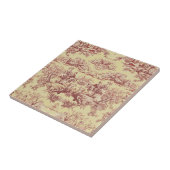 Vintage Gelbfärbung des Sees Fliese (Seite)