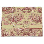 Vintage Gelbfärbung des Sees Große Geschenktüte (Vorderseite)