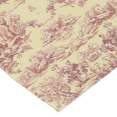 Vintage Gelbjochröte Kurzer Tischläufer (Ecke)