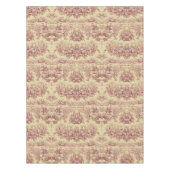 Vintage Gelbjochröte Tischdecke (Vorderseite)