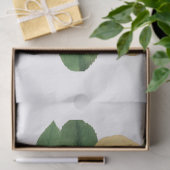 Vintage Gelbrosen-Blume Seidenpapier (Geschenk)