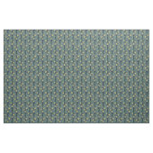 Vintage Gelbvögel im Baummuster Stoff (Yard (91,4 cm))