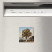 Vintage Gemälde einer Orangenbaumlandschaft Magnet (In Situ (Geschirrspüler))