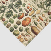 Vintage Gemüsemöglichkeiten von Adolphe Millot Seidenpapier (Ausschnitt)