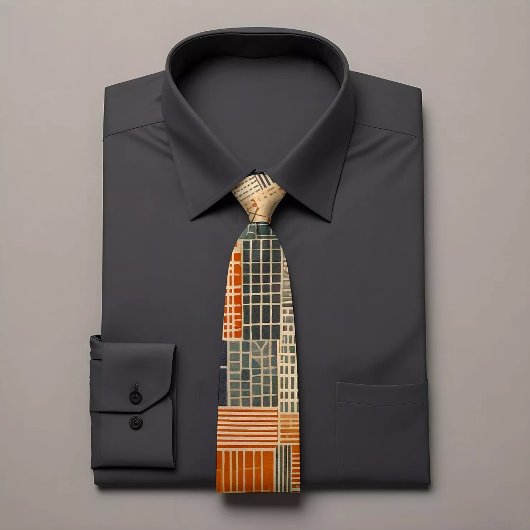 Vintage Gemusterte Krawatte