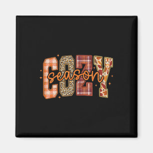 Vintage gemütliche Jahreszeit Herbst Thanksgiving Magnet