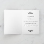 Vintage Gentleman Vatertagskarte Karte (Innenseite)