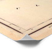 Vintage Geological Map of Louisiana (1882) Poster (Ecke)