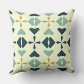 Vintage Geometric Pattern Kissen (Rückseite)