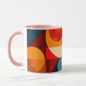 Vintage Geometric Symphony Tasse (Links)