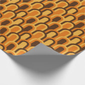 Vintage Geometric Wrapping Paper Geschenkpapier (Ecke)