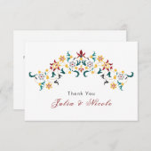 Vintage Geometrie — Klassische Motif Hochzeit (Vorne/Hinten)