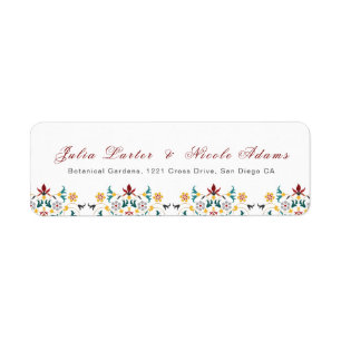 Vintage Geometrie — Klassische Motif Hochzeit