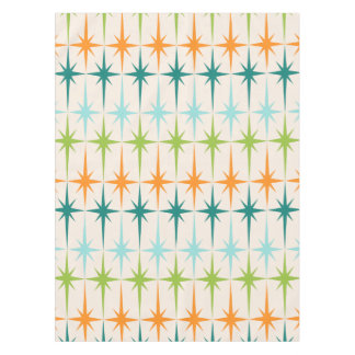 Vintage geometrische Sternexplosion-Tischdecke Tischdecke