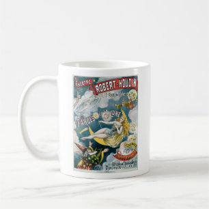 Vintage George Melies Illusion Fantastique Kaffeetasse