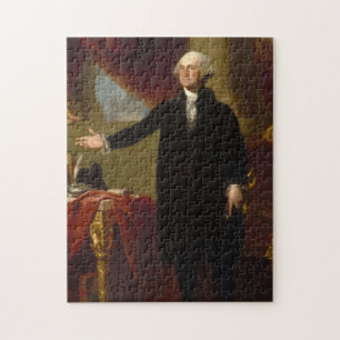 Vintage-George-Washington-Porträtmalerei 2 Puzzle