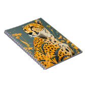 Vintage Gepard Notizblock (Rechte Seite)