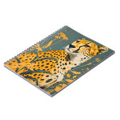 Vintage Gepard Notizblock (Linke Seite)