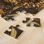 Vintage Gepard Puzzle (Seite)
