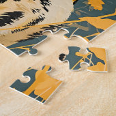 Vintage Gepard Puzzle (Seite)