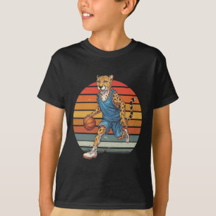 Vintage Gepard spielt Sketll Gepard Liebhaber Sket T-Shirt