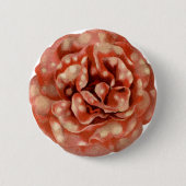 Vintage Gepunktete Hübsche Blume Button (Vorderseite)