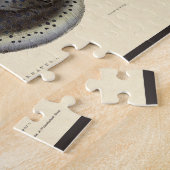 Vintage Gepunktete Rochen, Meerestiere Puzzle (Seite)