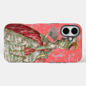 Vintage gequälte Frau Case-Mate iPhone Hülle (Rückseite (Horizontal))