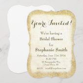 Vintage Gerahmte Einladung (Vorne/Hinten)