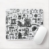 VINTAGE GERÄTE MOUSEPAD (Mit Mouse)
