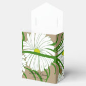 Vintage Gerber Daisy Blume Hochzeit Geschenkschachtel (Geöffnet)