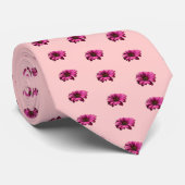 Vintage Gerber Daisy Wedding Krawatte (Gerollt)