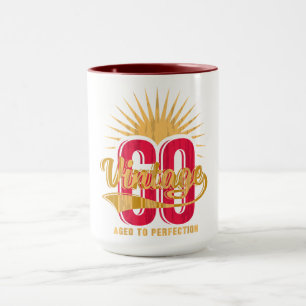 Vintage - gereift bis zur Vollkommenheit. 60. Jubi Tasse