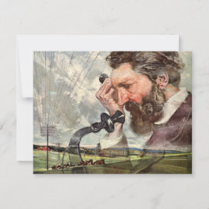 Vintage Geschäft, Alexander Graham Bell Telefon