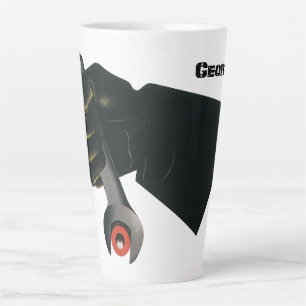 Vintage Geschäft, Fabrikmaschinenbauer Milchtasse