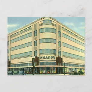 Vintage Geschäft, Knapp's Kaufhaus Postkarte