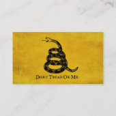 Vintage Geschäfts-Karte Gadsdens Flad Visitenkarte (Rückseite)