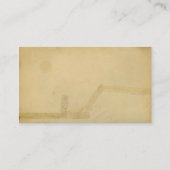 Vintage Geschäfts-Karte Visitenkarte (Rückseite)