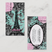 Vintage Geschäfts-Karten Visitenkarte (Vorne/Hinten)