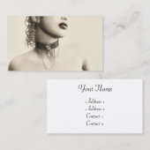 Vintage Geschäfts-Karten Visitenkarte (Vorne/Hinten)