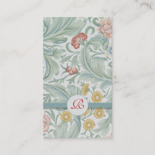 Vintage Geschäftskarten der hellen bunten Blumen Visitenkarte