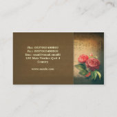 Vintage Geschäftskarten der Musik Visitenkarte (Rückseite)