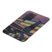 Vintage Geschäftsreisende im Flugzeug am Flughafen Magnet (Linke Seite)