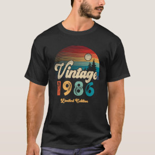 Vintage-Geschenk, hergestellt 1986, Design für Kla T-Shirt