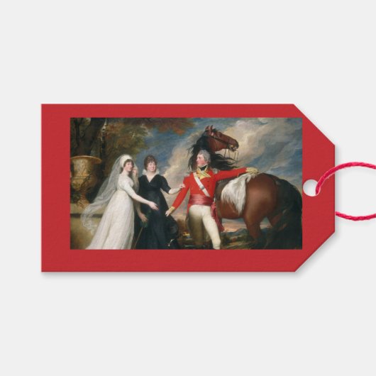 Vintage-Geschenkanhänger Geschenkanhänger (Vorderseite (Horizontal))