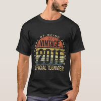 Vintage Geschenke 2011 Offizieller Teenager 13. Ge